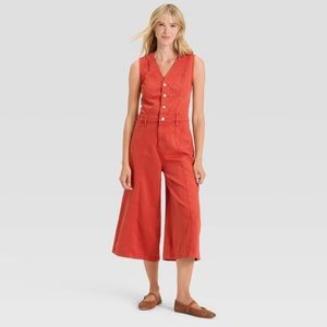NWOT Women's denim Jumpsuit